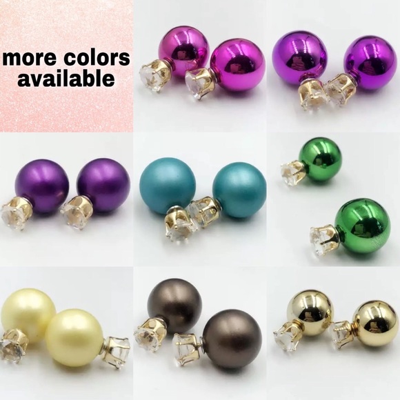 🔴𝟱/$𝟭𝟱🔴𝗖𝗟𝗘𝗔𝗥𝗔𝗡𝗖𝗘 Purple Earrings NEW - Picture 6 of 9